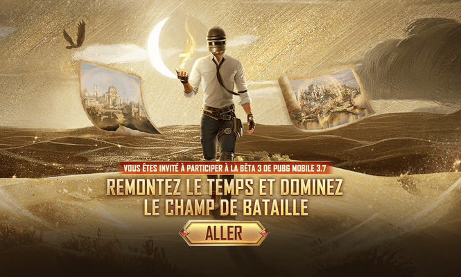 Annonce du troisième bêta test de PUBG MOBILE 3.7