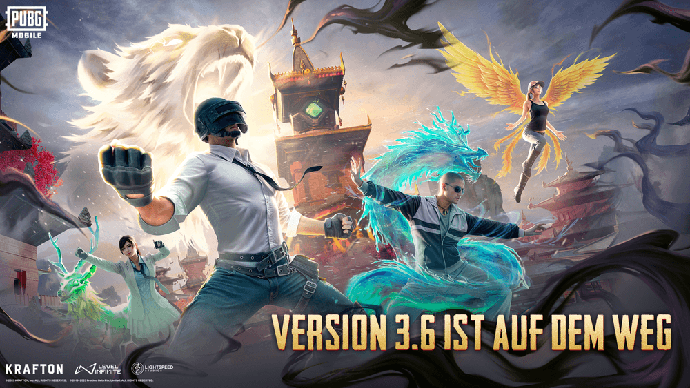 Update-Ankündigung für PUBG MOBILE Version 3.6