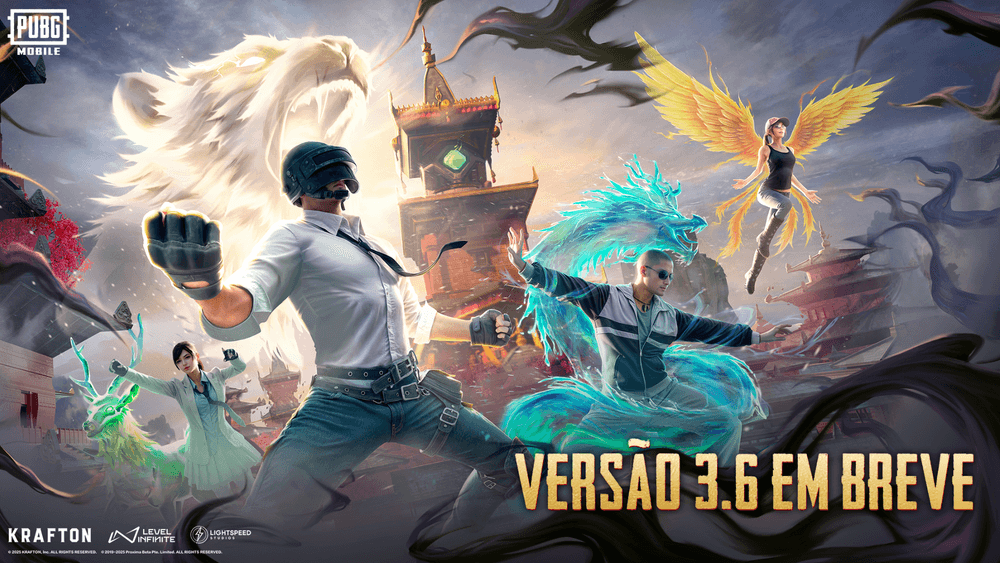 Anúncio de Atualização da Versão 3.6 do PUBG MOBILE