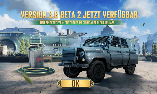 Version 3.8 Beta 2 jetzt verfügbar