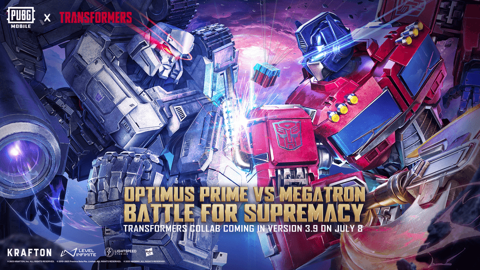 PUBG MOBILE x Transformers is here!