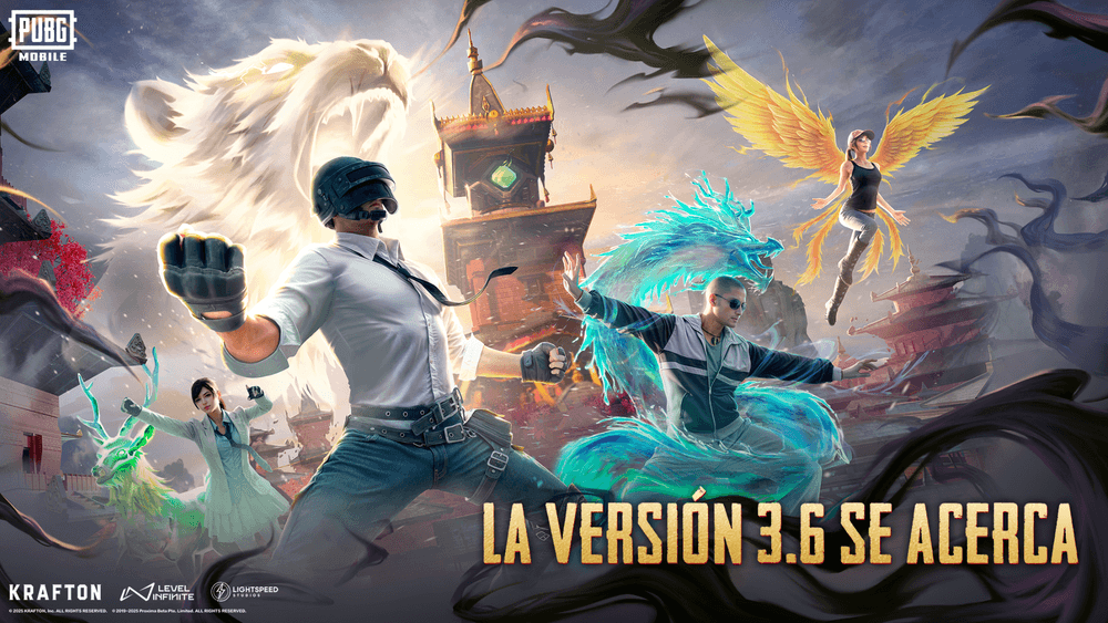 Anuncio de la versión 3.6 de PUBG MOBILE