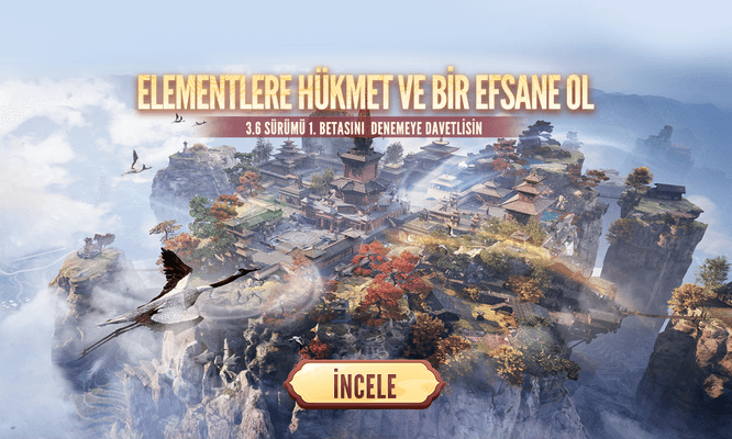 3.6 Sürümü 1. Beta Testi Güncelleme Duyurusu