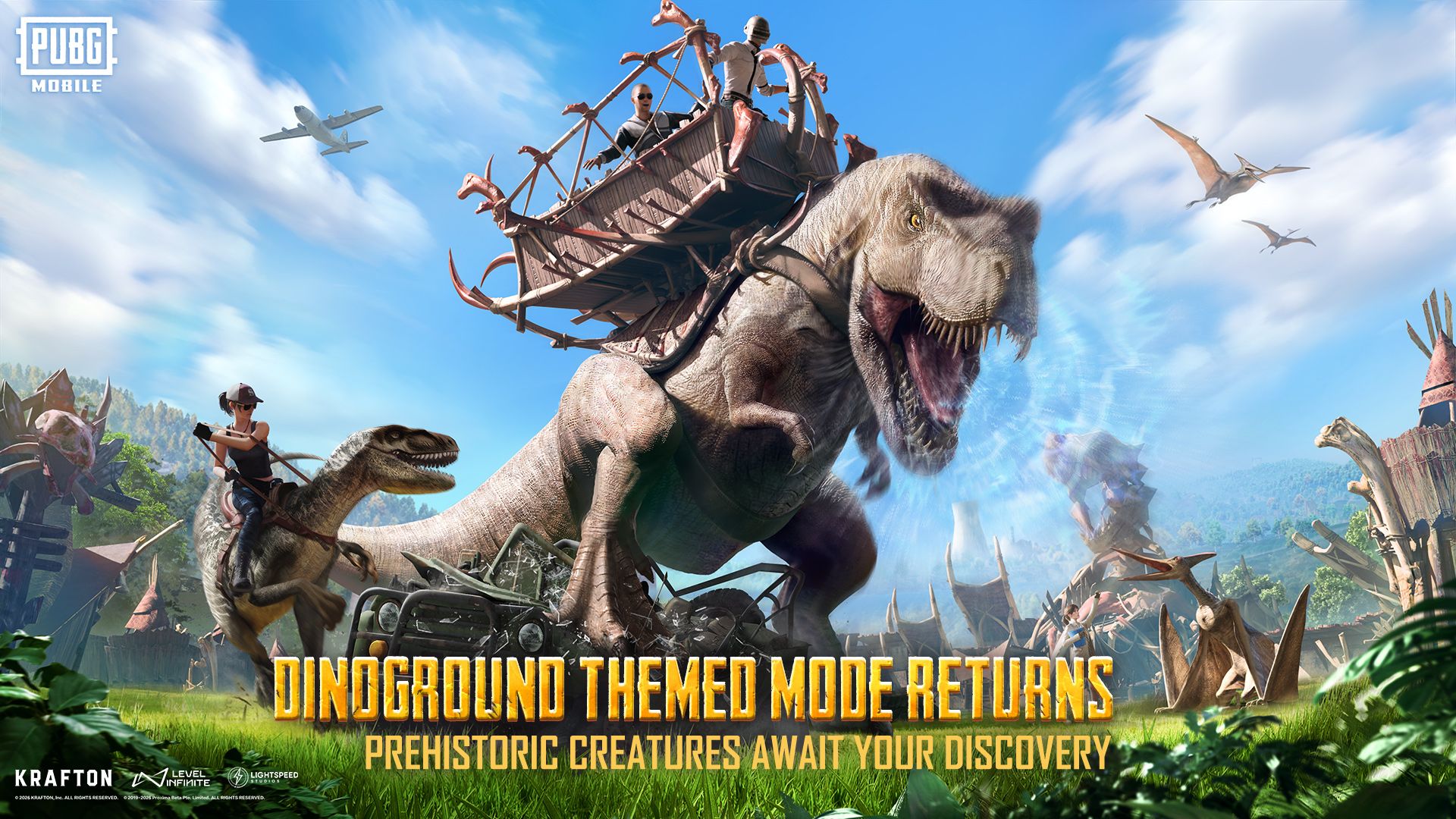 Dinoground Themed Mode Return Announcement