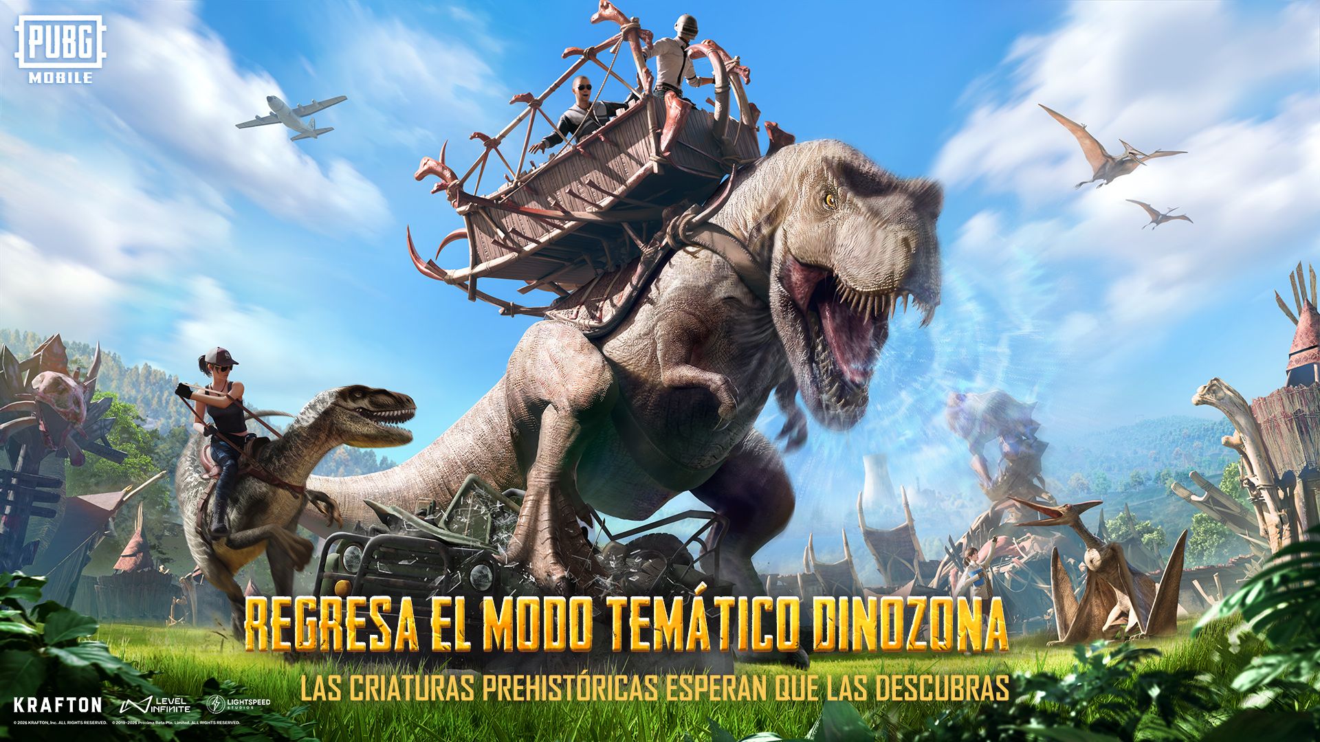 Anuncio del regreso del Modo Temático Dinozona