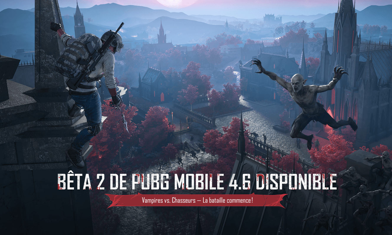 Bêta 2 de PUBG MOBILE 4.6 disponible