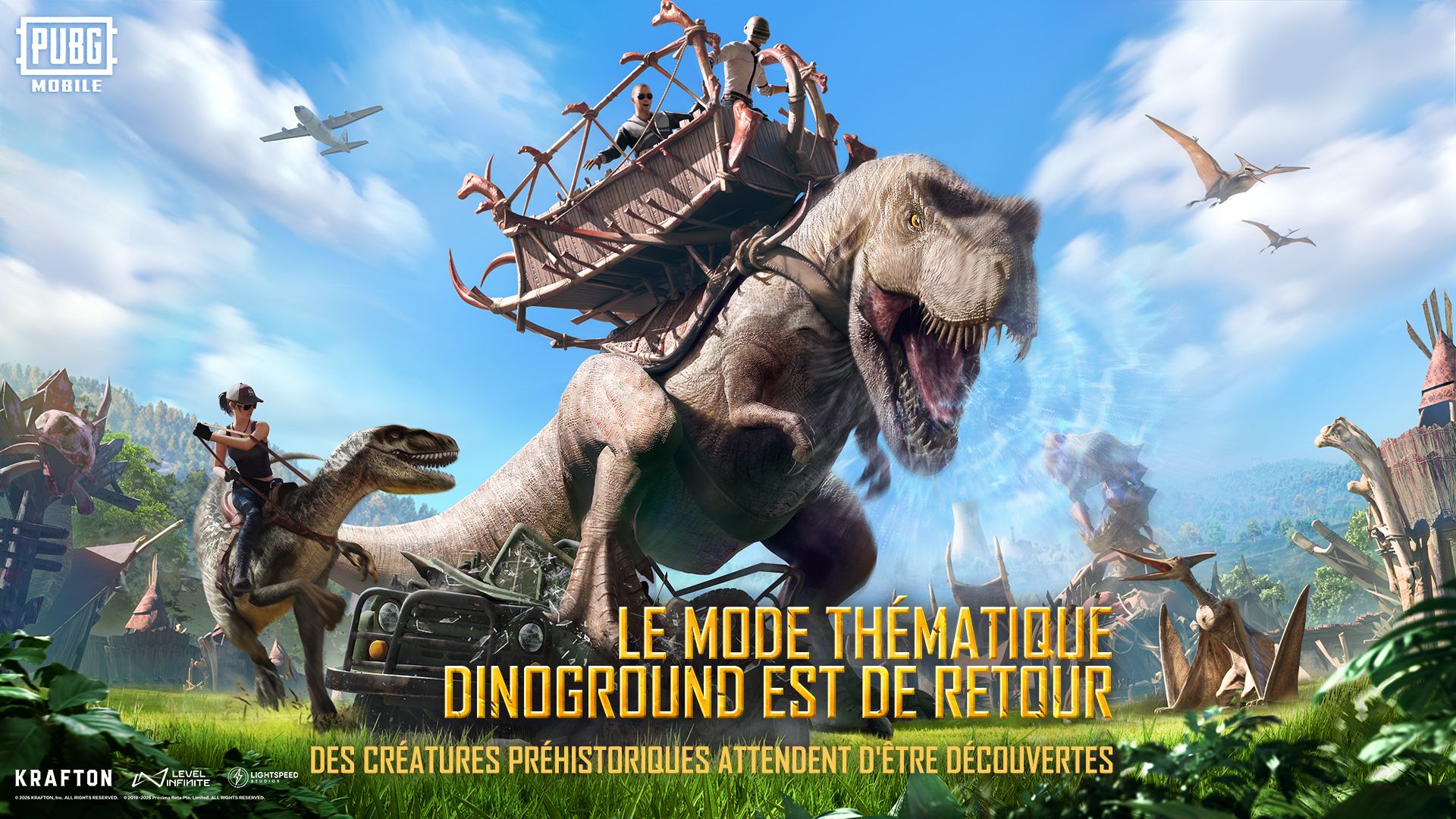 Annonce du retour du mode Thématique Dinoground