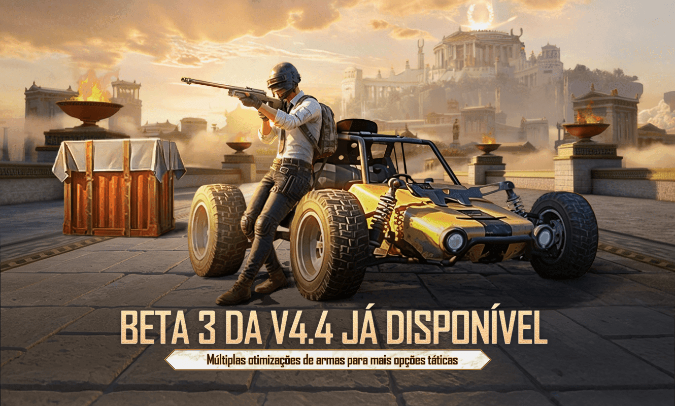 Anúncio de Atualização do Beta 3 da V4.4