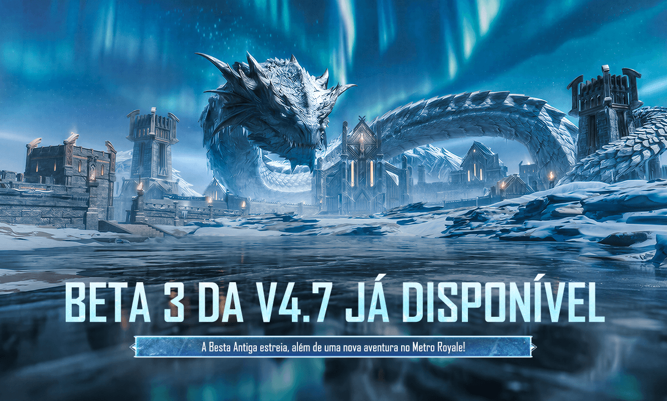 Anúncio de Atualização do Teste Beta 3 da V4.7
