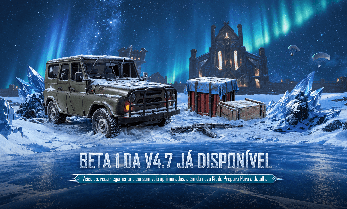 Anúncio de Atualização do Beta 2 da V4.7