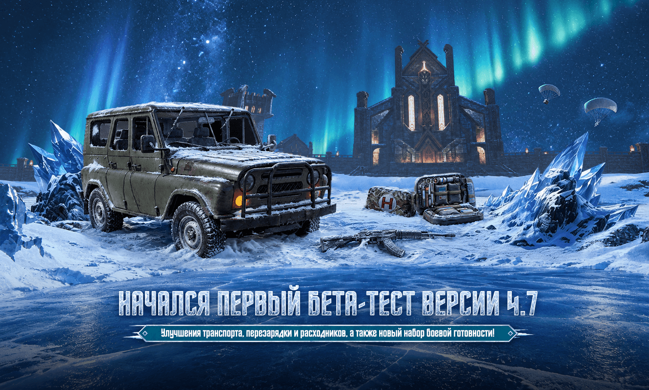 Объявление о первом бета-тестировании версии 4.7