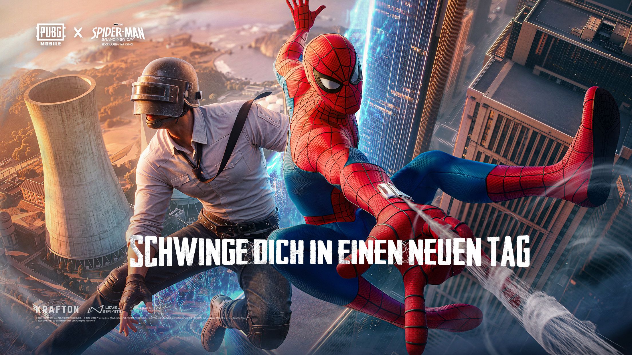 Ankündigung für den Motiv-Modus V4.5 „Spider-Man: Brand New Day“