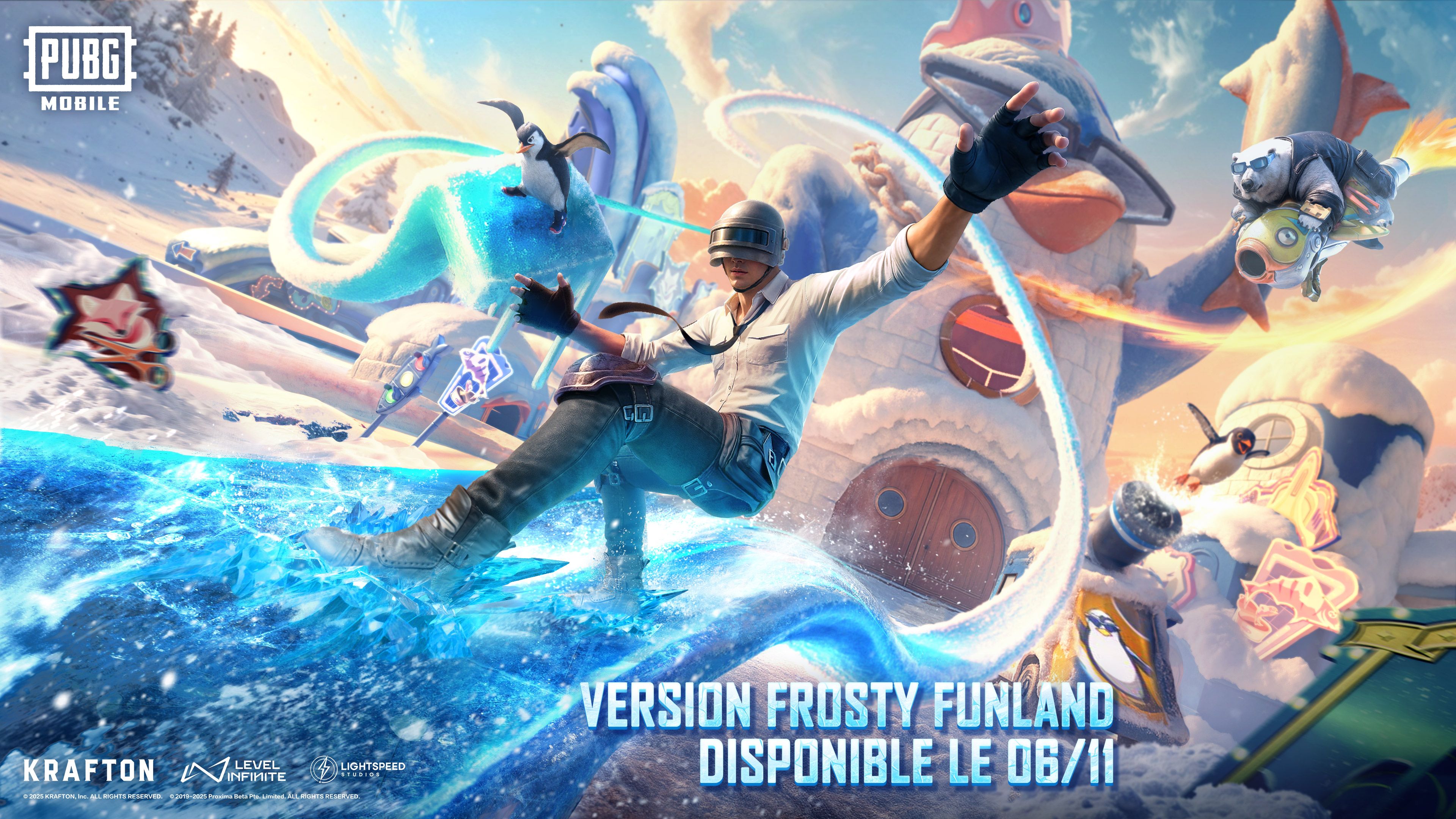 Méga mise à jour de PUBG MOBILE "Frosty Funland"