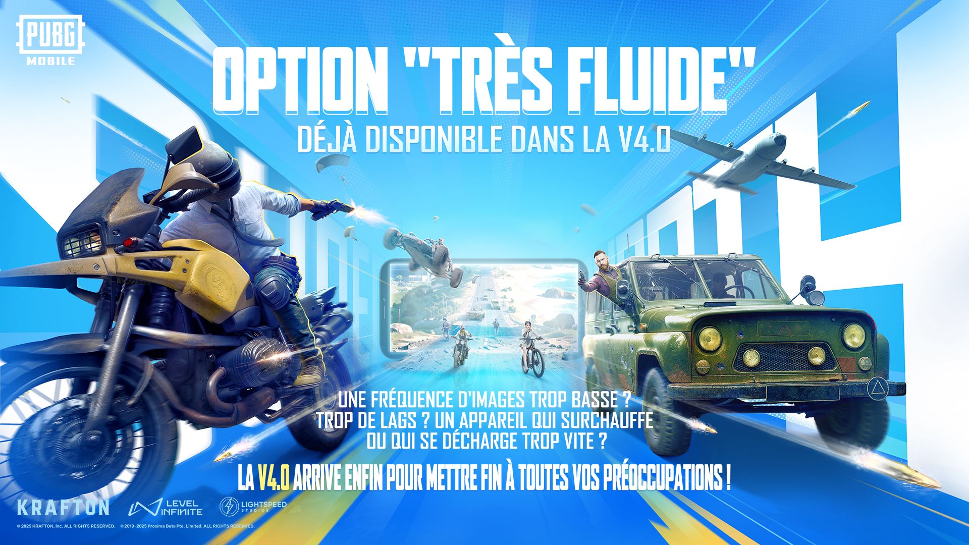 V4.0 : Annonce des améliorations techniques
