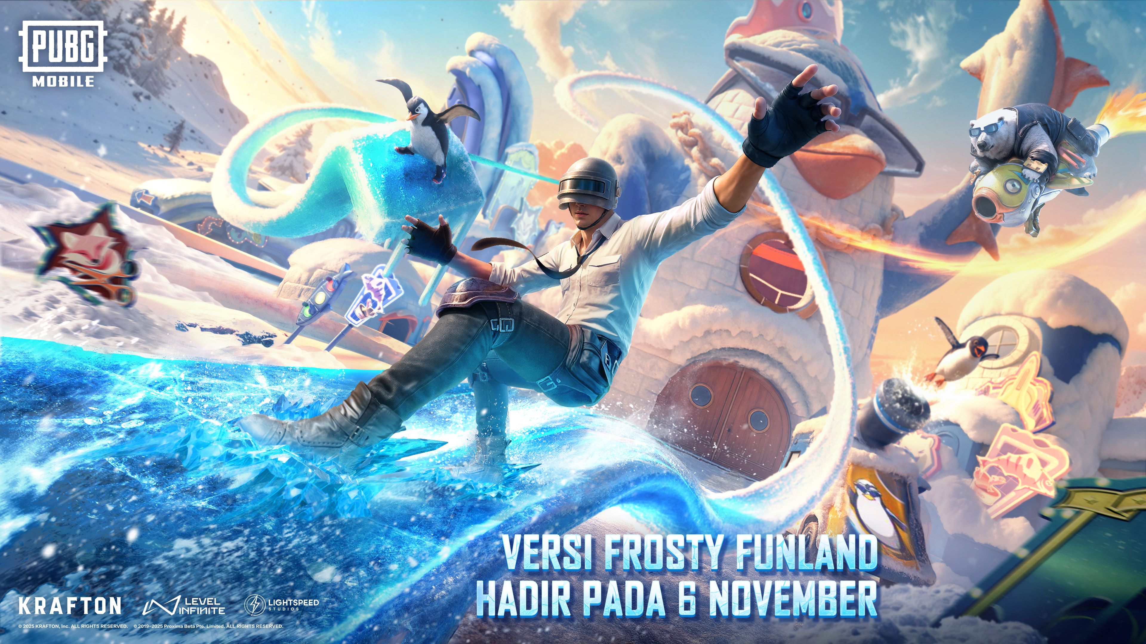 Mega Update PUBG MOBILE Versi Frosty Funland