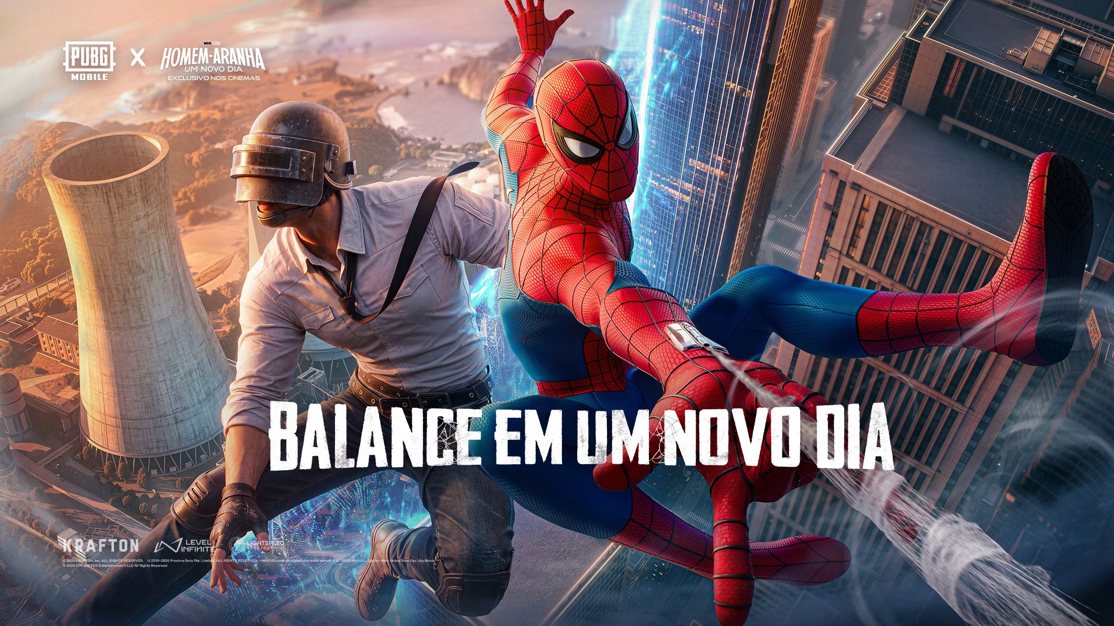 Anúncio do Modo Temático da V4.5 Homem-Aranha: Um Novo Dia