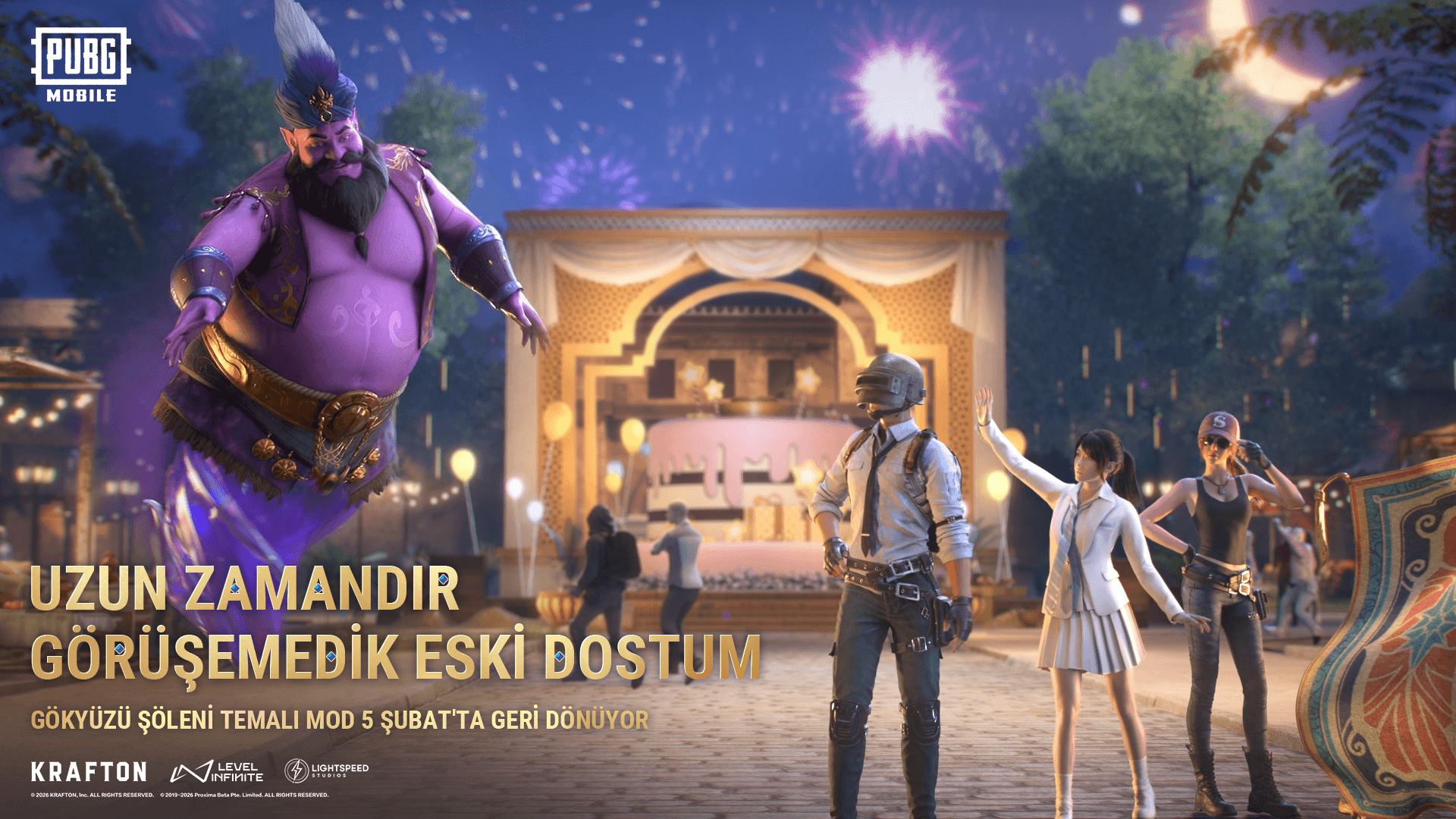 Gökyüzü Şöleni Temalı Mod Geri Dönüş Duyurusu