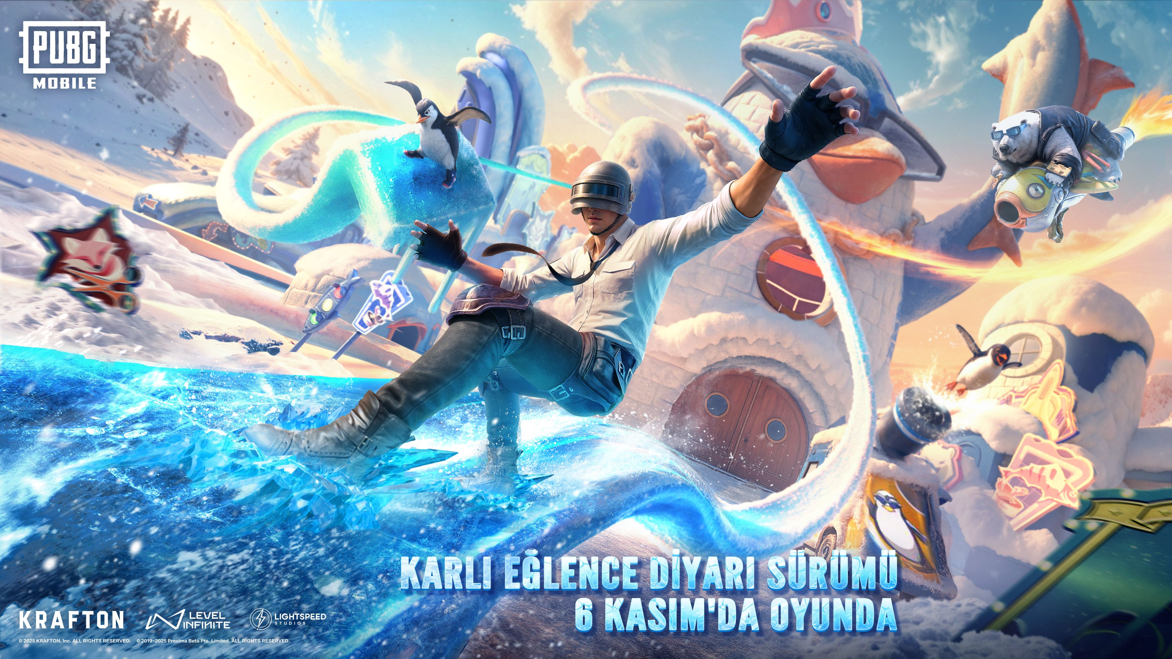 PUBG MOBILE Karlı Eğlence Diyarı Sürümü Mega Güncellemesi