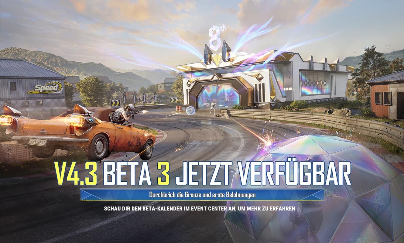 V4.3 – Betatest 3 – Update-Ankündigung