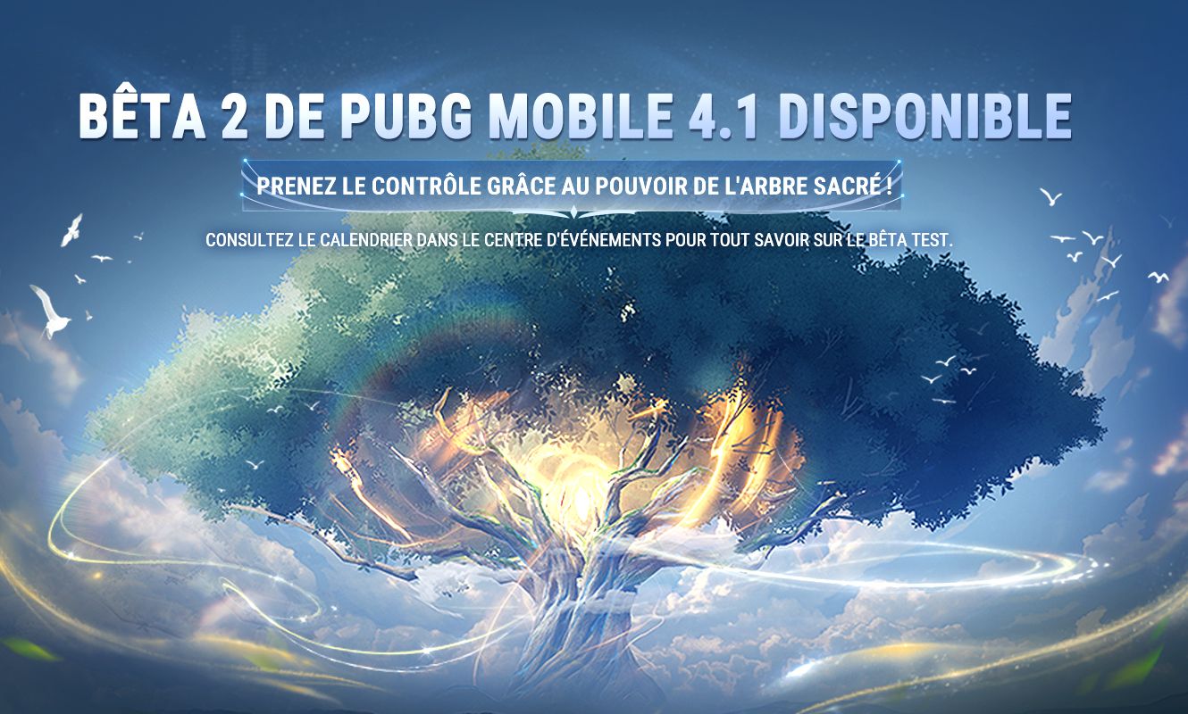 Annonce de la bêta 2 de PUBG MOBILE 4.2