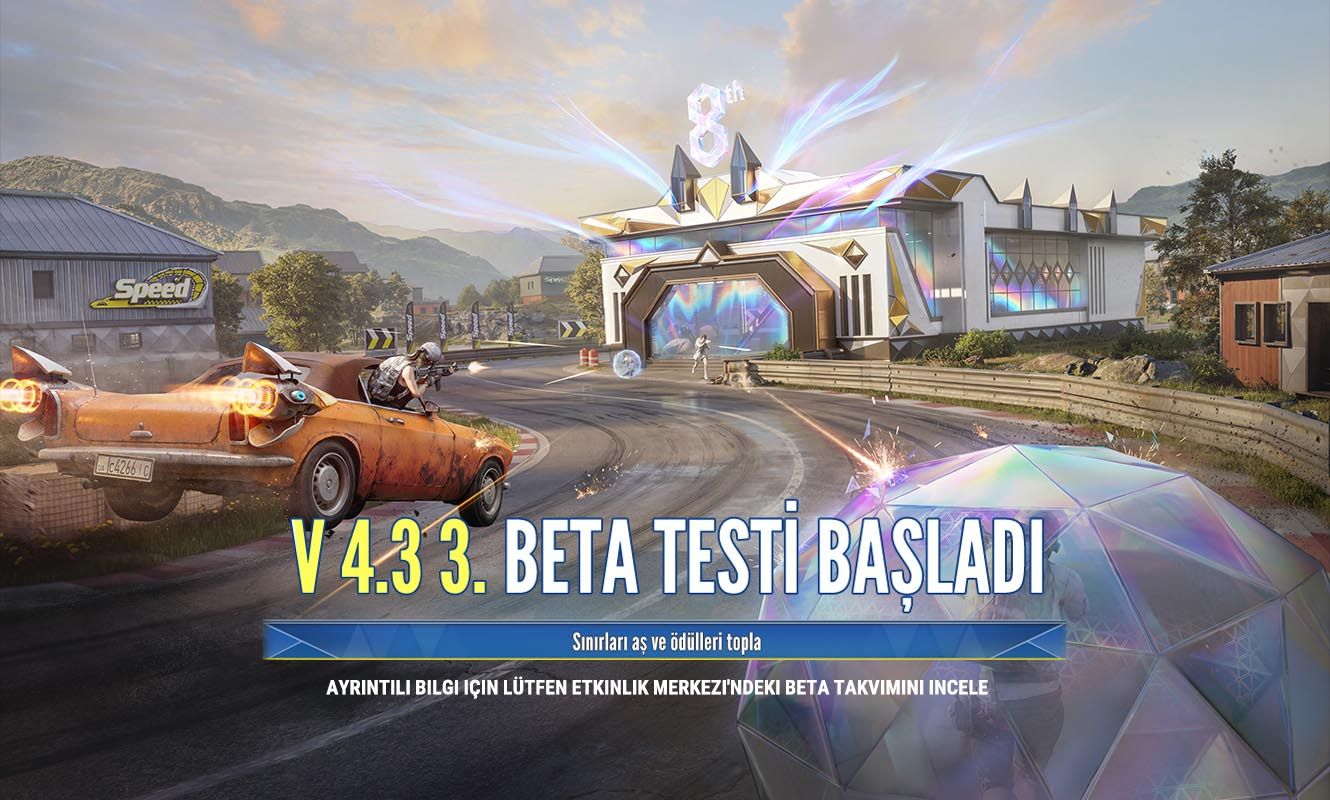 4.3 Sürümü 3. Beta Testi Güncellemesi Duyurusu