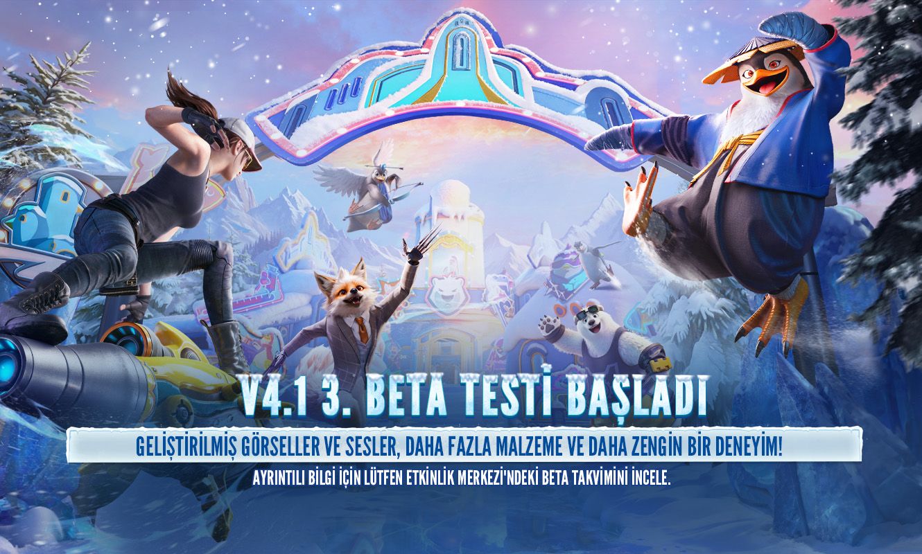 4.1 Sürümü 3. Beta Testi Duyurusu